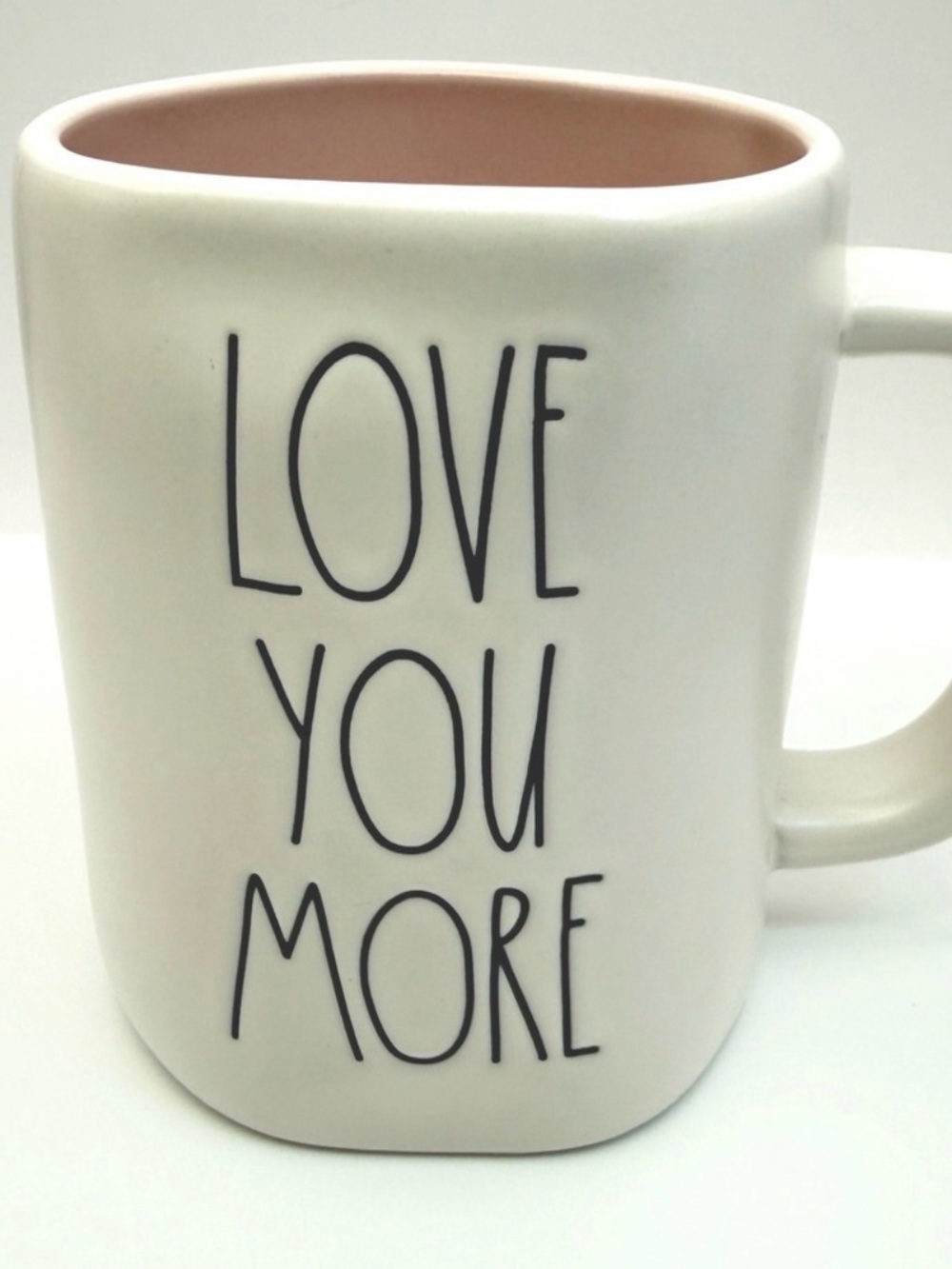 Rae Dunn mug; LOVE YOU MORE